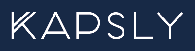 KAPSLY logo blue