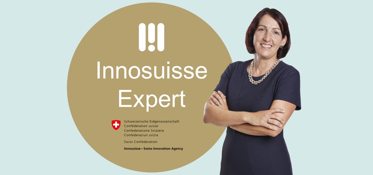 Ulrike Innosuisse expert of the Swiss Accelerator Programm Website